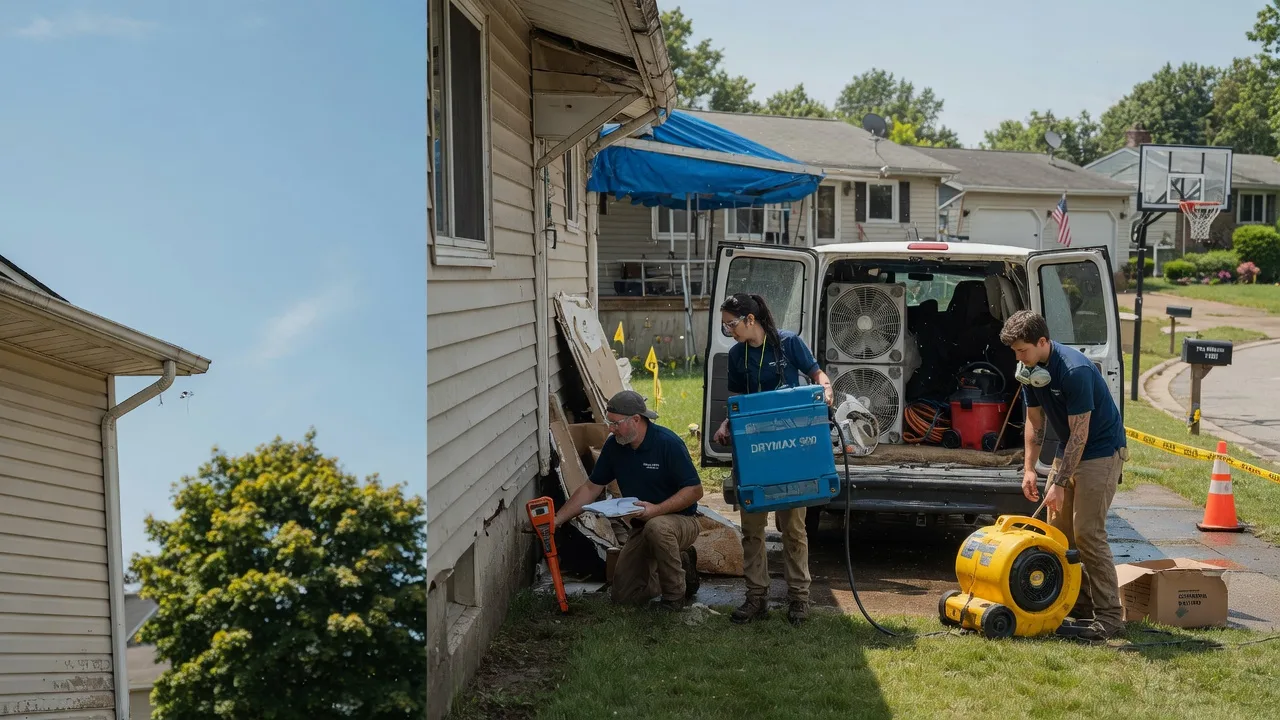 Ceiling Leak Cleanup in Seaton, IL near me