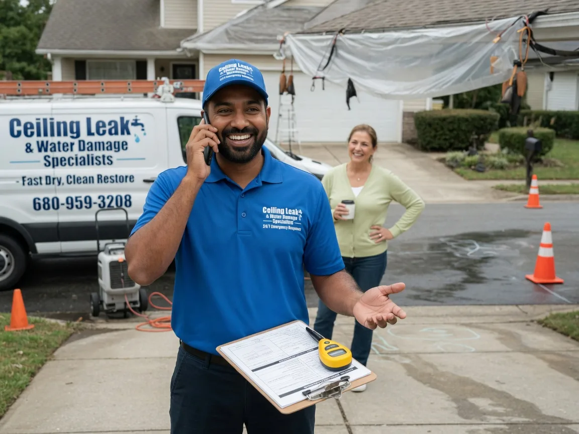 Ceiling Leak Cleanup Seaton, IL FAQs